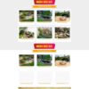 Mẫu 77: Theme wordpress hồ cá koi